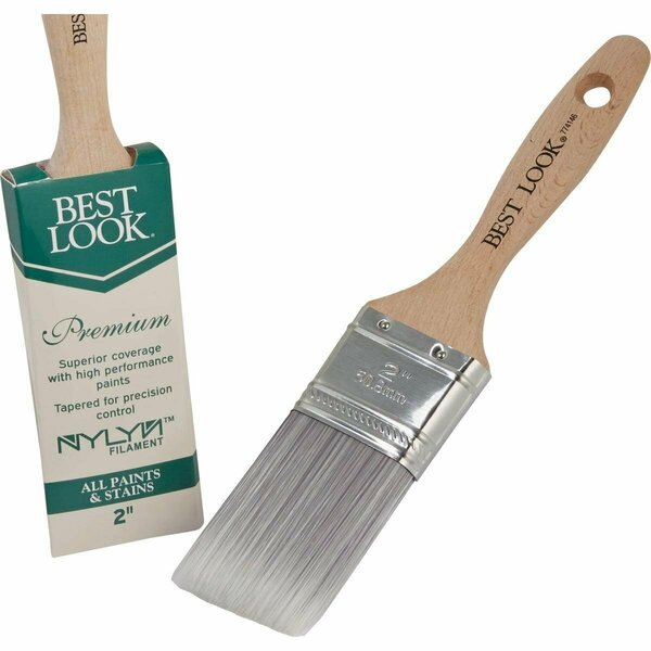 Best Look Premium 2 In. Flat Nylyn Paint Brush DIB 436-200